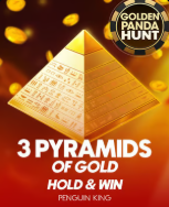 3 Pyramids of Gold